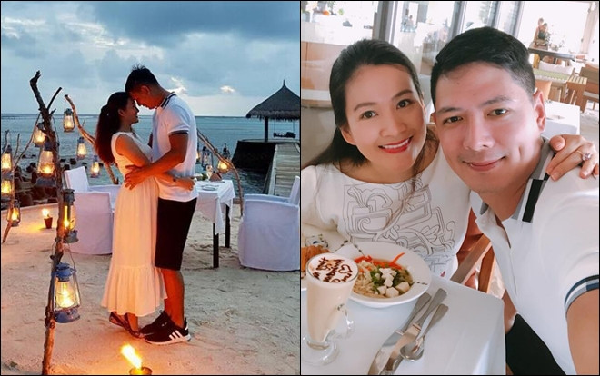Vợ chồng Bình Minh lãng mạn kỷ niệm 10 năm ngày cưới ở 'quốc đảo thiên đường' Ảnh 2