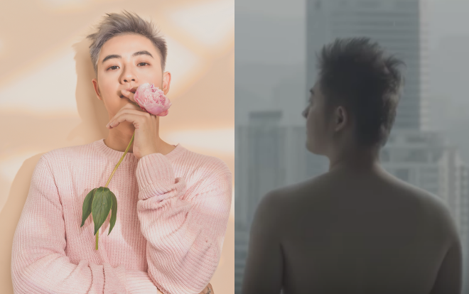 Đổi màu tóc và ‘bán nude’ táo bạo, Thanh Duy khiến fan 'nháo nhào' trong MV mới Ảnh 2