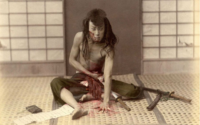 Vụ mổ bụng tự sát tập thể của 20 Samurai khiến Đại sứ nước Pháp kinh hoàng Ảnh 2