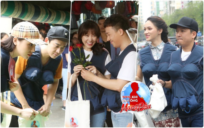 Sau phố đi bộ, dàn sao Khi đàn ông mang bầu tiếp tục 'đại náo' chợ Bến Thành Ảnh 2