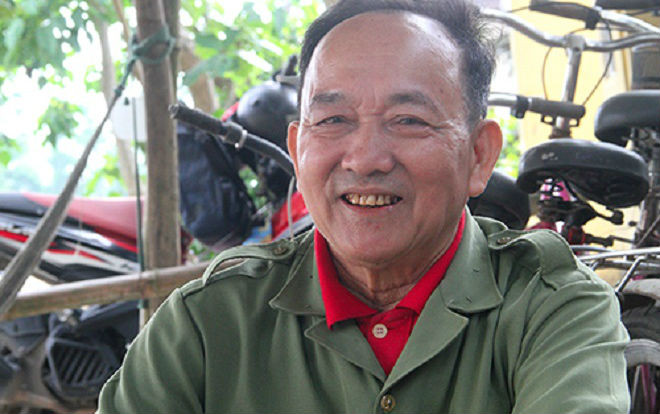Cựu binh mua phế liệu làm xe đạp tặng học sinh nghèo Ảnh 2