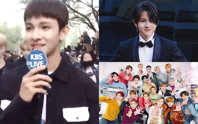 Bị fan NCT xô đẩy, 'Hoàng tử lai' Kim Samuel cũng chỉ biết cười trừ Ảnh 2