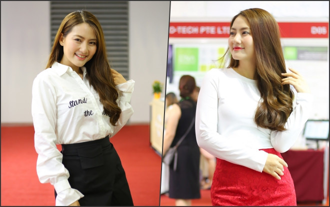 Ngọc Lan 'khoe' dáng chuẩn, đổi hai phong cách liên tục khi giao lưu cùng fan Ảnh 2