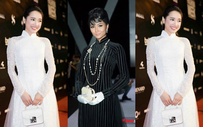 Giấu nỗi buồn, Nhã Phương diện áo dài xuất hiện rạng rỡ trở thành tâm điểm đêm thứ 3 VIFW Ảnh 2
