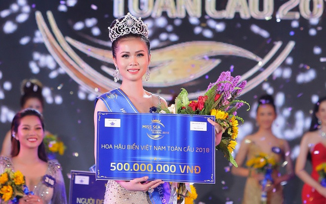 Tân Hoa hậu Biển Toàn cầu 2018 không nhớ hết tên 12 huyện đảo Việt Nam! Ảnh 2