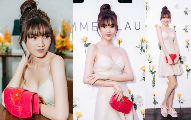 Theo đuổi phong cách gợi cảm, Ninh Dương Lan Ngọc diện đầm hai dây sexy ở sự kiện Ảnh 2