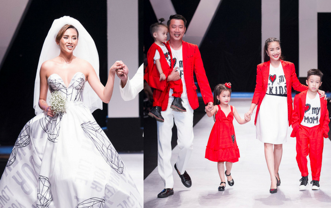 Võ Hoàng Yến mặc váy cưới, thành 'vợ người ta', gia đình Ốc Thanh Vân 'đại náo' sân khấu VIFW ngày cuối Ảnh 2