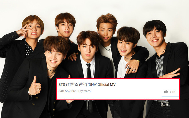 Soán ngôi BigBang, BTS trở thành nhóm nhạc sở hữu MV có lượt xem nhiều nhất Kpop Ảnh 2