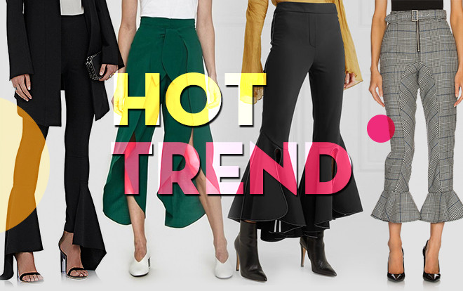 15 mẫu quần loe chỉ cần mặc vào là thành trend, quần loe như đồ ngủ đứng đầu danh sách! Ảnh 2