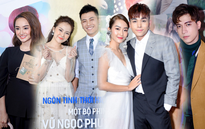 Rợp trời sao đến chúc mừng phim ngôn tình '100 ngày bên em' của Jun Phạm, Khả Ngân, Gin Tuấn Kiệt Ảnh 2