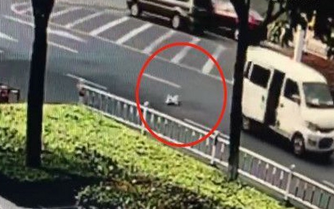 Bé 10 tháng tuổi rơi khỏi xe ô tô, bố mẹ không hề biết Ảnh 2