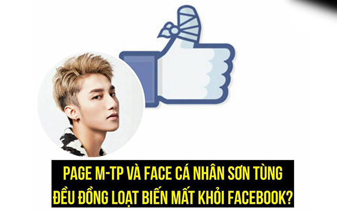 Không chỉ Facebook, fanpage 10 triệu lượt like của Sơn Tùng M-TP vừa 'bốc hơi' Ảnh 2
