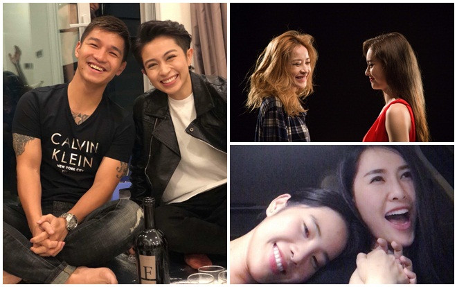 Hội người yêu cũ V-biz đứng chung khung hình: Người ‘kết đồng minh’, kẻ không nhìn mặt Ảnh 2