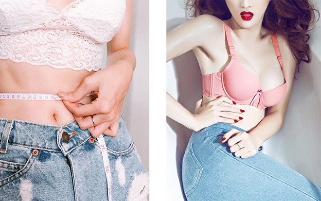 'Đang mang bầu' với Trường Giang, Hương Giang vẫn tự tin khoe eo 56 cm chẳng thua kém Ngọc Trinh Ảnh 2