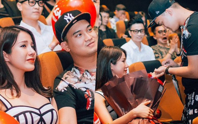 9 ngày trước đám cưới, bạn trai thiếu gia cầu hôn Diệp Lâm Anh trong rạp chiếu phim Ảnh 2