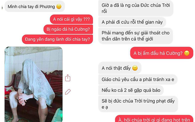 Cái kết bất ngờ cho cô gái giả vờ mang thai để kéo người yêu ra khỏi 'Hội Thánh Đức Chúa Trời' Ảnh 2