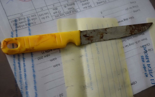 Vụ bà chủ bán thịt heo bị sát hại bằng 14 nhát dao: Đã tìm thấy hung khí gây án Ảnh 2