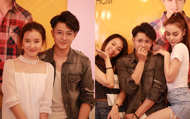 Harry Lu tình tứ bên Midu, 'quậy hết cỡ' cùng Mlee, Luk Vân tại fan meeting Ảnh 2