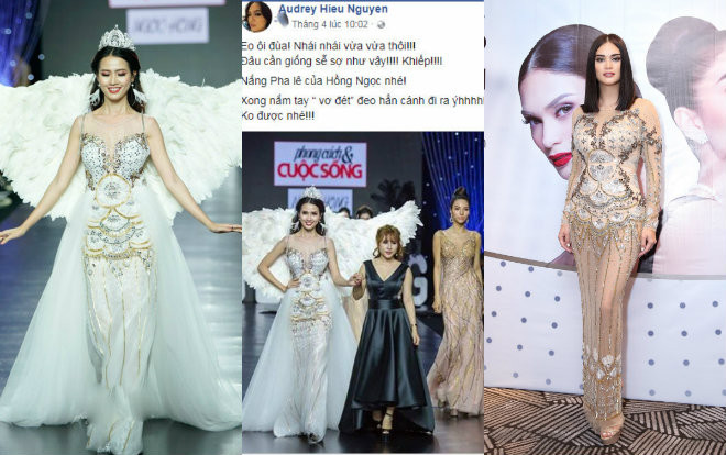 Đầm xuyên thấu từng được Hoa hậu Hoàn vũ thế giới diện bị nghi 'đạo nhái' không thương tiếc Ảnh 2