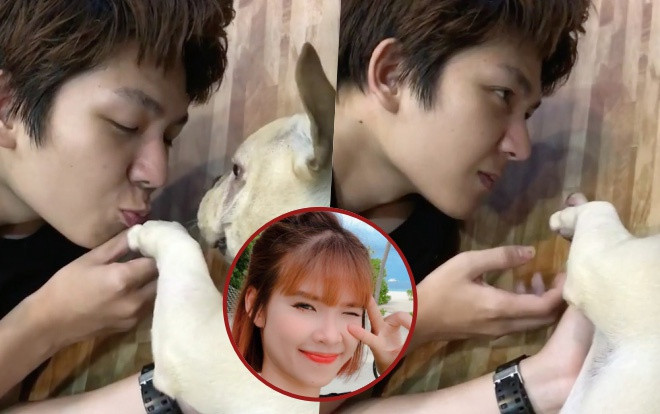 'Cười ngất' clip Khởi My 'troll' Kelvin Khánh: 'Nỗi lòng thanh niên ái mộ cún mập' Ảnh 2