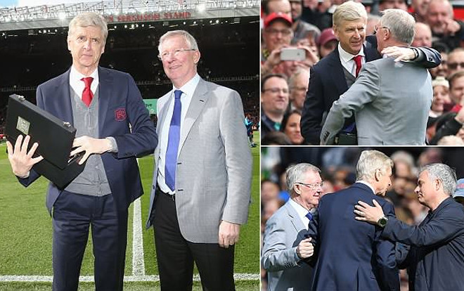 Arsene Wenger nhận món quà bất ngờ từ Alex Ferguson Ảnh 2