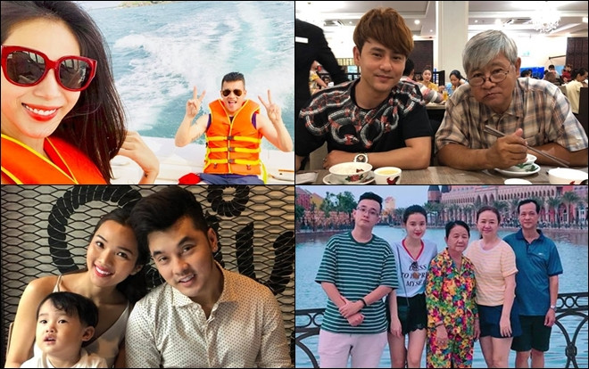 Gia đình sao Việt ngày nghỉ lễ: Người ra khơi với du thuyền, kẻ vào bếp đãi vợ con Ảnh 2