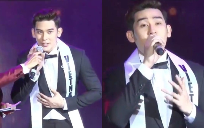 Bị 'bắt' hát khi thi ứng xử, Minh Trung trượt top 3 đáng tiếc tại Mister International 2018 Ảnh 2