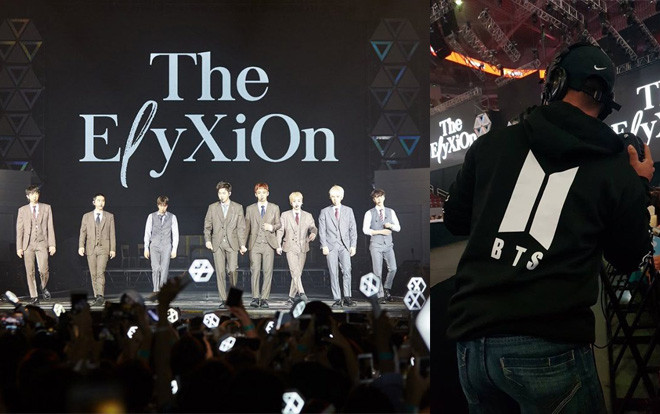 Fan phẫn nộ vì đến xem concert EXO, phát hiện nhân viên mặc áo BTS Ảnh 2