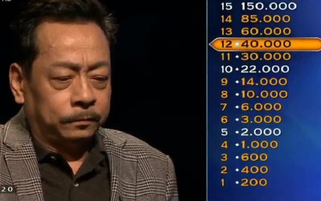 Ông trùm Phan Quân của 'Người phán xử' xuất sắc 'ẵm' 40 triệu từ Ai là triệu phú Ảnh 2