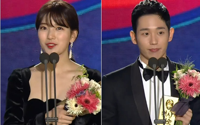 Baeksang 2018: Suzy - Jung Hae In 'ôm trọn' cúp, sao hạng A Son Ye Jin và Jung Woo Sung về tay không Ảnh 2