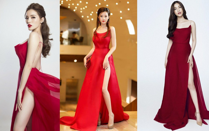 Chân dài thay thế Ngọc Trinh 'đọ sắc' Kỳ Duyên, Midu khi mặc chung một thiết kế, ai nhỉnh hơn? Ảnh 2