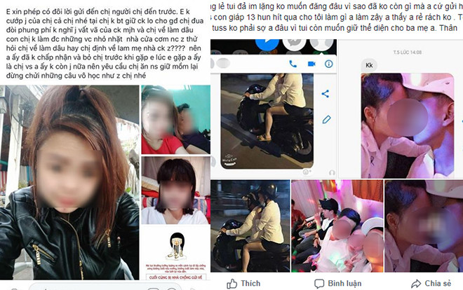 Cả thế giới ra mà xem, có những cô vợ chịu đau đớn thế này rồi, bồ nhí vẫn ‘dạy khôn’, đeo đẳng gửi ảnh tình tứ mới chịu Ảnh 2