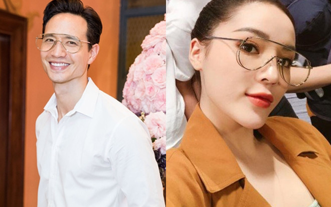 Vừa đụng áo thun với Kỳ Duyên, Kim Lý lại tiếp tục đụng kính với loạt chị em Vbiz Ảnh 2