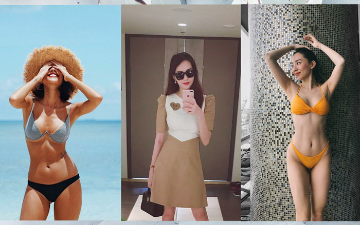 Tóc Tiên, Minh Triệu 'đọ' ba vòng với bikini, Đặng Thu Thảo khoe dáng 'nuột' sau khi sinh con đầu lòng Ảnh 2