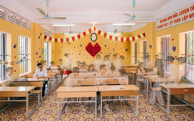 Kỷ yếu 'ước được ngủ một giấc, mở mắt ra thấy mình vẫn ở lớp học ấy' khiến học sinh cấp 3 không muốn ra trường nữa Ảnh 2