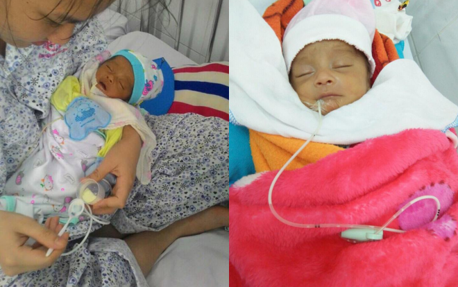 Nỗi cùng cực của cặp vợ chồng chăm hai con sơ sinh bị nhiễm trùng máu Ảnh 2