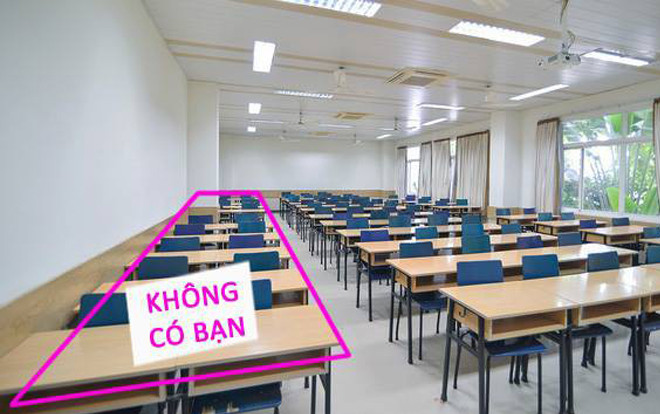 Chùm ảnh phân tích vị trí ngồi học ở giảng đường 'chuẩn không cần chỉnh' Ảnh 2
