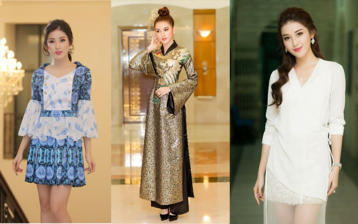 Nhan sắc thì lọt top 'Hoa hậu của các Hoa hậu', mà sao gu ăn mặc của Huyền My cứ mãi tuềnh toàng như thế Ảnh 2