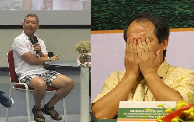 'Giáo sư mặc quần đùi' và bầu Đức xấu hổ không có bằng Đại học Ảnh 2