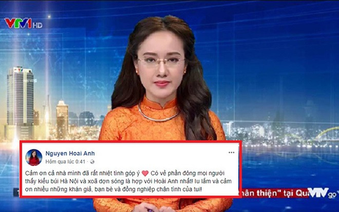 Bối rối khi chọn kiểu tóc phù hợp, BTV Hoài Anh hỏi 'cao kiến' của cư dân mạng Ảnh 2