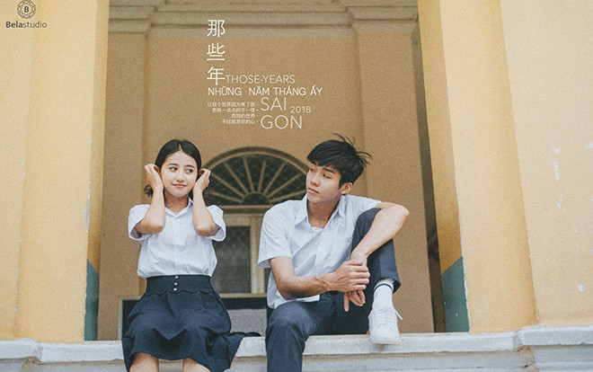 Đằng sau bộ ảnh Thanh xuân đang được yêu thích là câu chuyện tình rất đẹp của 'Nữ hoàng chửi thề' và 'Nam vương thanh lịch' Ảnh 2