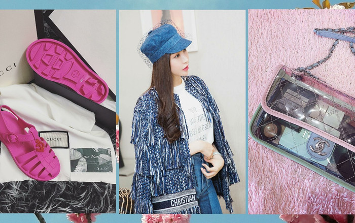 Người đẹp thuộc hội 'bạn thân nhà giàu' với Kỳ Duyên, Diệp Lâm Anh sở hữu tủ đồ 'đáng thèm', chất đầy hàng hiệu Ảnh 2