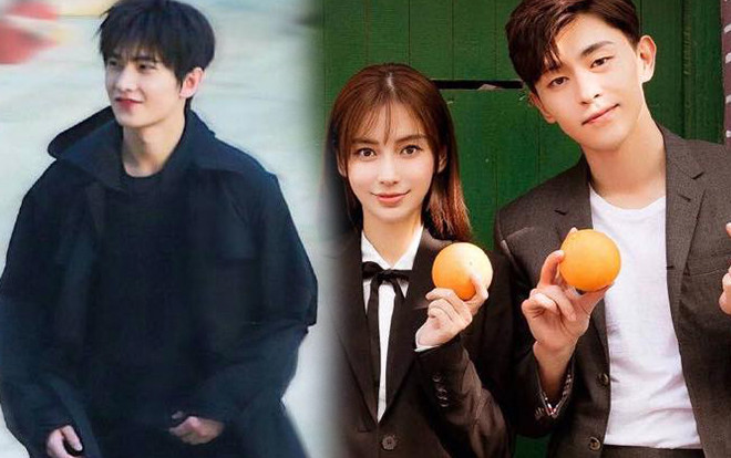 Angelababy lộ thân hình gầy gò, Dương Dương xuất hiện bảnh bao bên 'bạn gái' trên phim trường Ảnh 2