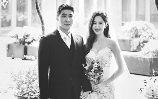 'Bầu bì' 3 tháng, diễn viên Han Chae Ah vẫn xinh lung linh trong đám cưới 'cổ tích' Ảnh 2