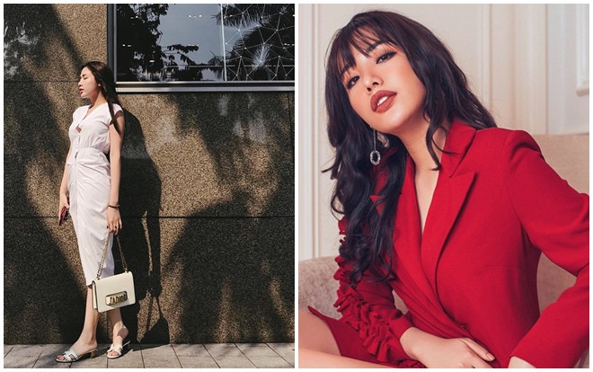 Á hậu có vòng 3 một mét không kém cạnh chị em 'hội bạn thân nhà giàu' với tủ đồ đầy ắp hàng hiệu Ảnh 2