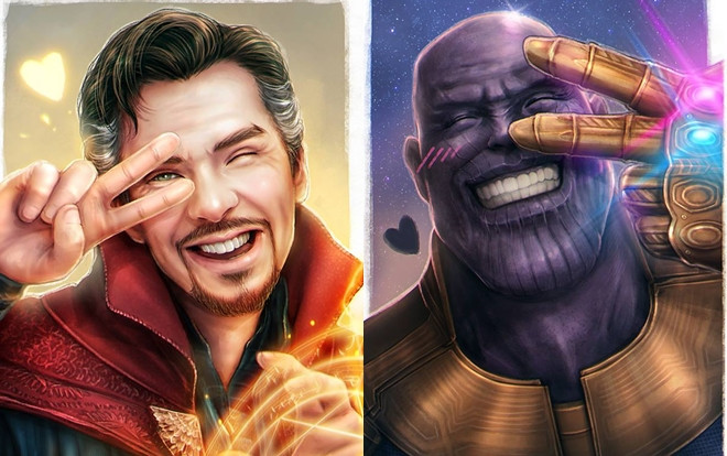 Loạt ảnh chibi cute vô đối của các siêu anh hùng trong vũ trụ điện ảnh Marvel Ảnh 2