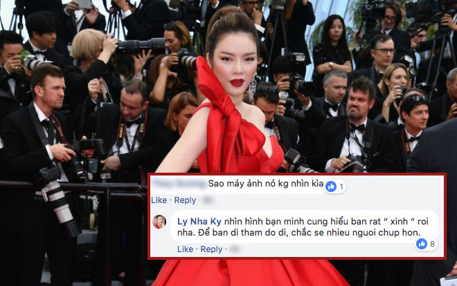 Anti-fan mỉa mai bị ‘ngó lơ’ tại thảm đỏ Cannes 2018, Lý Nhã Kỳ lên tiếng đáp trả Ảnh 2