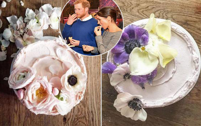 Chiếc bánh cưới trị giá 1,5 tỉ đồng phá lệ khác thường của Hoàng tử Anh Harry và hôn thê Ảnh 2
