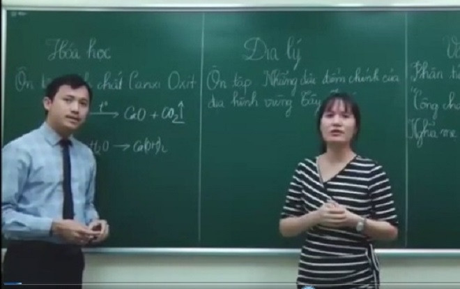 Cười đau bụng với phương pháp 'tam kiếm hợp bích' truyền đạt kiến thức '3 trong 1' của thầy cô Ảnh 2