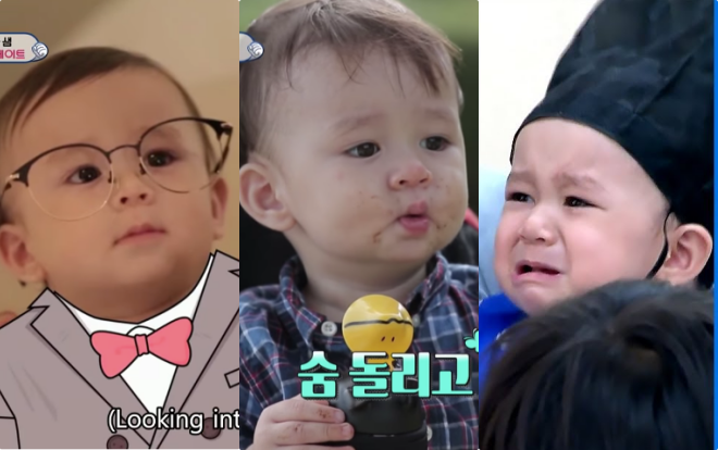 Sau bộ 3 Daehan - Minguk - Manse thì nhóc tỳ này đang khiến các noona phát cuồng bất kể khóc hay cười Ảnh 2